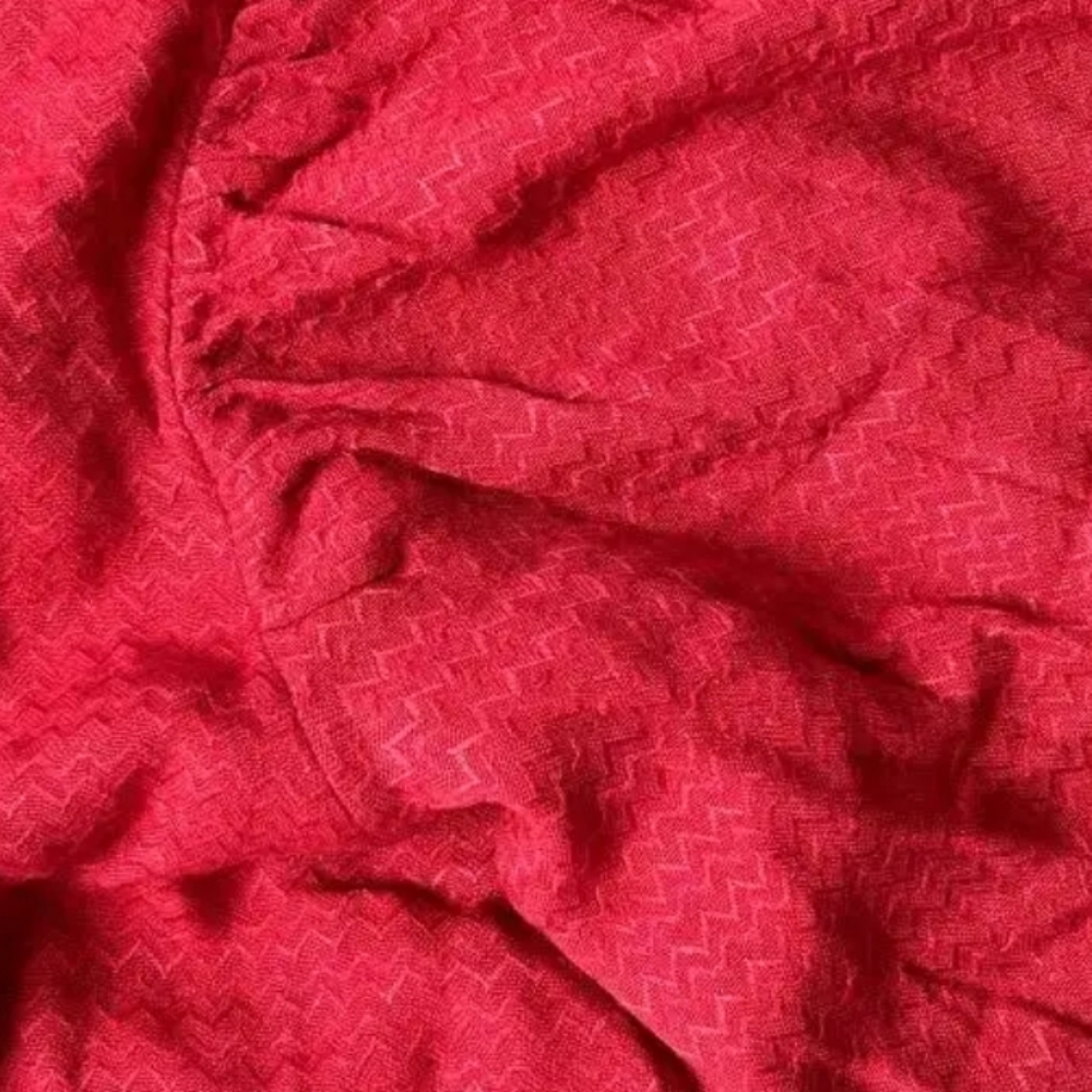 Band of the Free Josette Aurora Red Puff Sleeve Dress - Picture 5 of 7